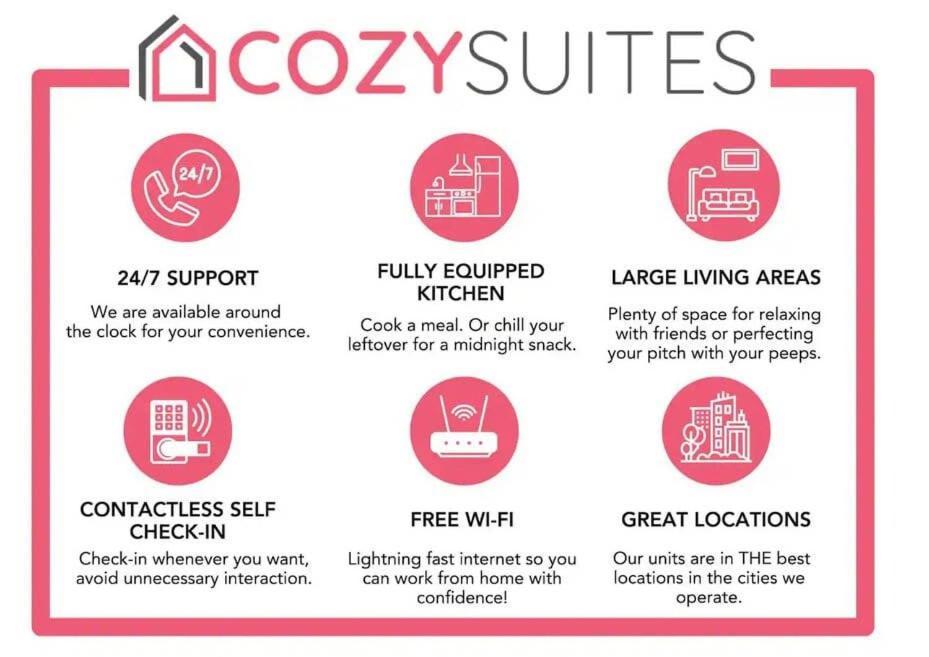 אינדיאנפוליס Stylish Downtown Studio By Cozysuites מראה חיצוני תמונה